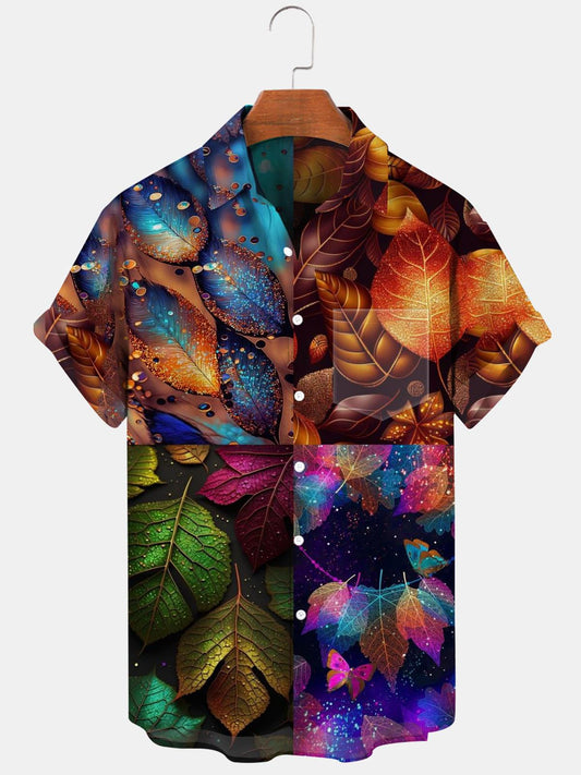 Leaf Men's Shirts With Pocket