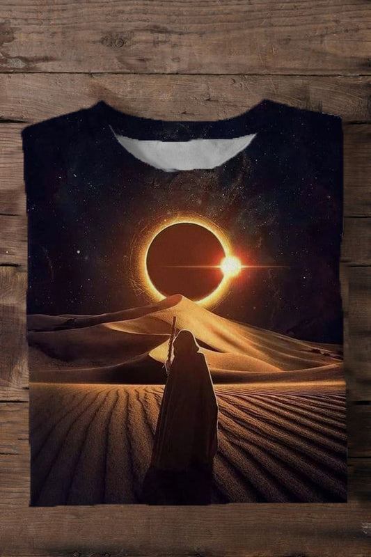 Dune 2 Print Men's Short Sleeve Crew Neck T-Shirt
