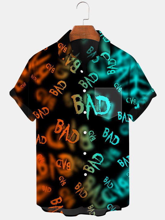 Bad Men's Shirts With Pocket