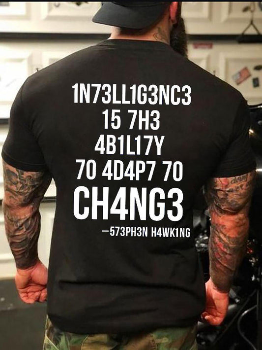 Intelligence Men's T-Shirt
