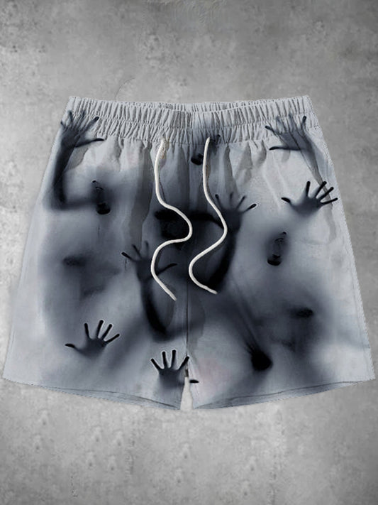 Personalized Dark Printed Men's Shorts