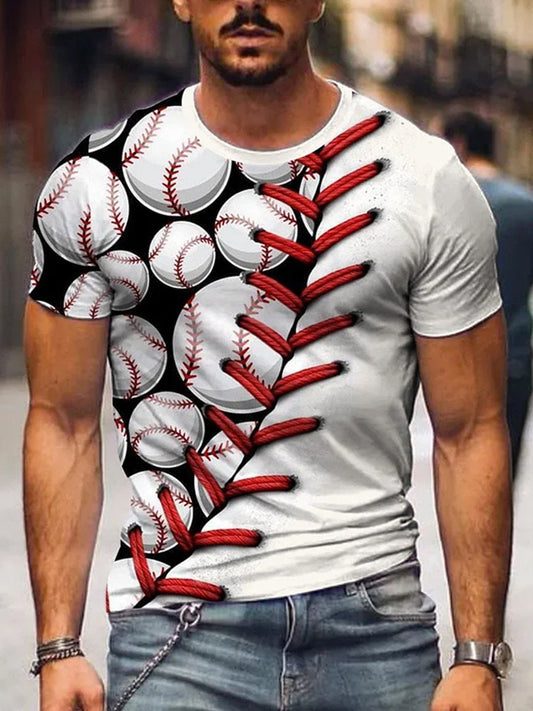 Baseball Men's Print T-Shirt