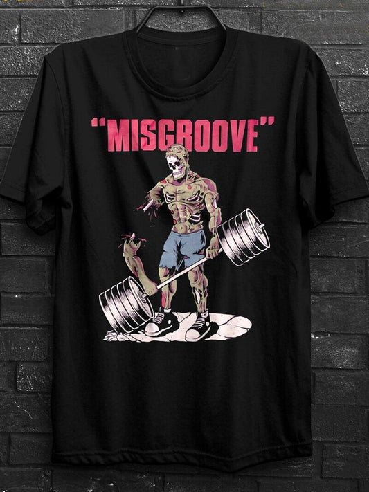 Zombie Deadlifting Gym Lifting Crew Neck Short Sleeve Men's T-Shirt