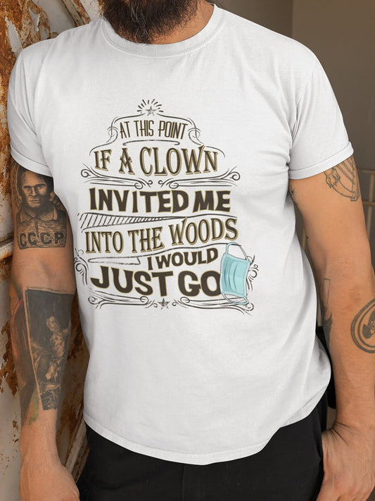 Ironic Viral Personalized Print Short Sleeve Men's T-Shirt 